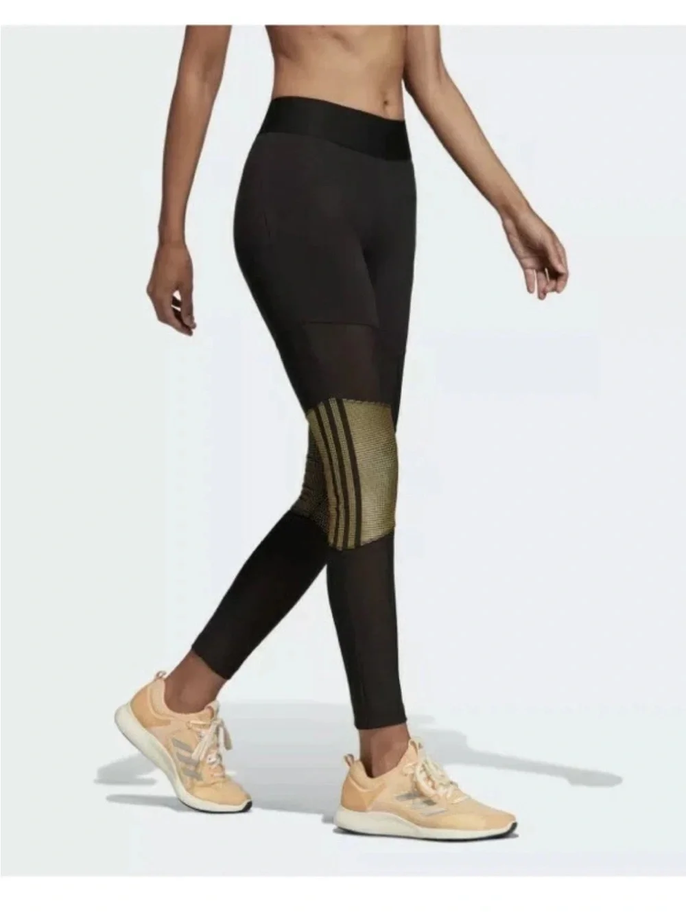 Adidas Glam Colorblock Leggings - Picture 2 of 10